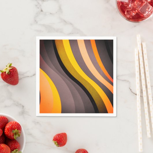 Serviette En Papier Réparti (En situation)