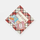 Serviette En Papier Repas à l'improviste (Coin)