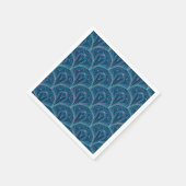 Serviette En Papier Repeating geometric Art Deco pattern (Coin)