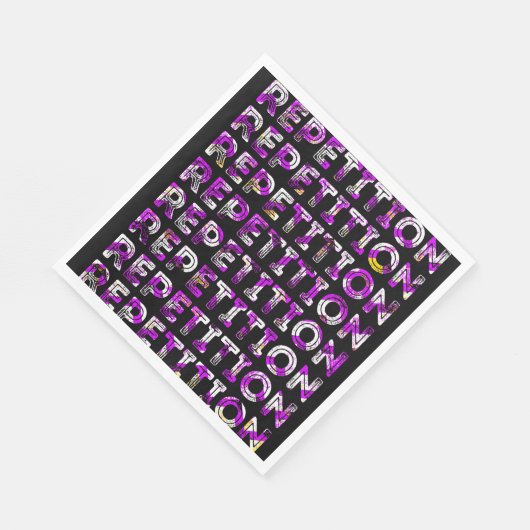 Serviette En Papier Répétition (Coin)