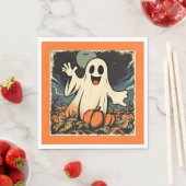 Serviette En Papier Réplique "Friendly Ghost" vers 1950 (En situation)
