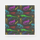 Serviette En Papier Reptiles ! (Devant)