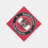 Serviette En Papier République d'Autriche (Coin)