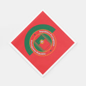 Serviette En Papier République portugaise (Coin)