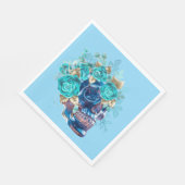 Serviette En Papier Requiem Blue Bloom (Coin)