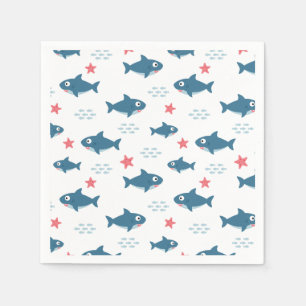 Serviette En Papier Requin