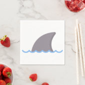 Serviette En Papier requin (En situation)