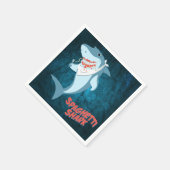 Serviette En Papier Requin spaghetti (Coin)
