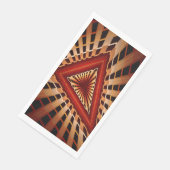 Serviette En Papier Réseau d'Imaginaires 3D Conception graphique fract (Coin)