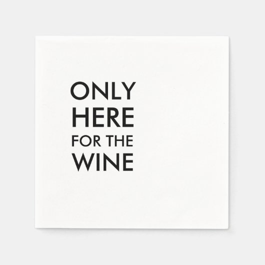 Serviette En Papier Réservez Des Serviettes De Cocktail Club - Uniquem (Devant)