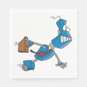 Serviette En Papier Responsable de l'entreprise Robot (Devant)