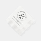 Serviette En Papier Restaurant, Café ou Diner (Coin)