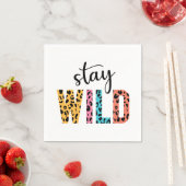 Serviette En Papier Restez à l'abri (En situation)