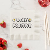 Serviette En Papier Restez Positif (En situation)