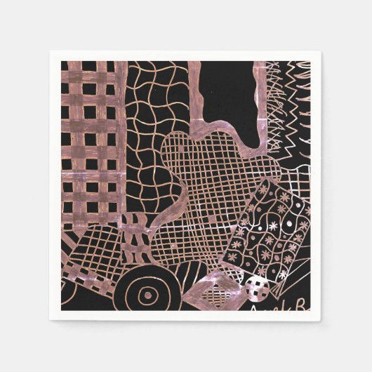 Serviette En Papier Résumé 1 (Devant)