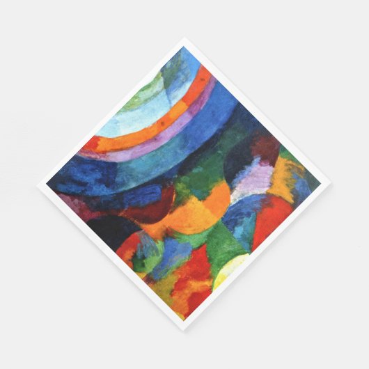 Serviette En Papier Retarder - formes circulaires, soleil, lune, (Coin)