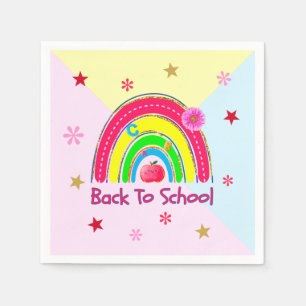 Serviette En Papier Retour À L'École