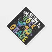 Serviette En Papier Retour à l'école Je suis prêt à rocher 10e année D (Coin)