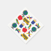 Serviette En Papier Retour à l'école Papier serviettes (Coin)