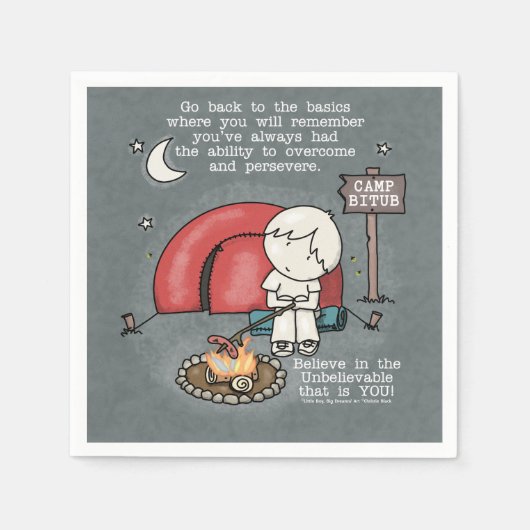 Serviette En Papier Retour aux fondamentaux (Devant)