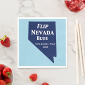 Serviette En Papier Retourner Nevada Blue en 2024 (En situation)