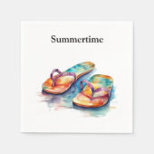 Serviette En Papier Retournes Rainbow Reef, personnalisées (Devant)