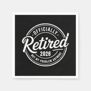 Serviette En Papier Retraité 2026 Plus Mon Problème Retraite