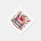 Serviette En Papier Retraite de reconnaissance des enseignants (Coin)