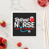 Serviette En Papier Retraite des infirmières à la retraite (En situation)