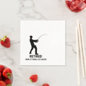 Serviette En Papier Retraité, Retraite, Partie (En situation)