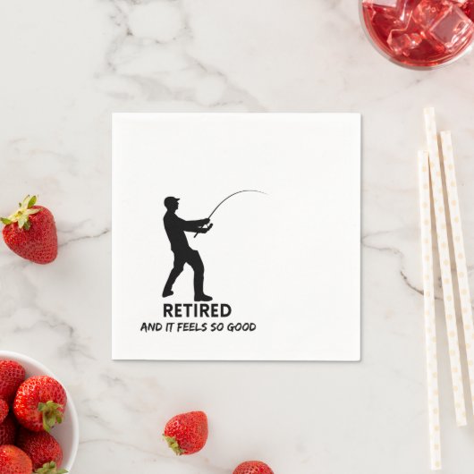 Serviette En Papier Retraité, Retraite, Partie (En situation)