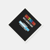 Serviette En Papier Retraite Retraite Retraite Régime de retraite (Coin)