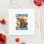 Serviette En Papier Retriever du Labrador (En situation)