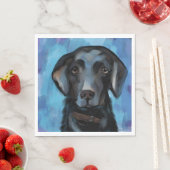 Serviette En Papier Retriever du Labrador (En situation)