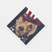 SERVIETTE EN PAPIER RETRIEVER LABRADOR (Coin)