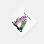 Serviette En Papier Retro basket copain Girlfreind (Coin)