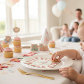 Serviette En Papier Retro Circus Theme Birthday Paper Napkins