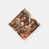 Serviette En Papier Retro Cocktail Party Girls (Coin)