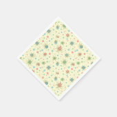 Serviette En Papier Retro Hipster Space Age (Coin)