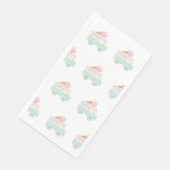 Serviette En Papier Retro Ice Cream Truck Party (Coin)