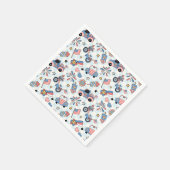 Serviette En Papier Retro Patriotic USA 4 juillet (Coin)