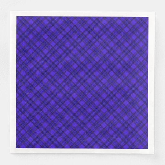 Serviette En Papier Rétro plaid, rétro (Devant)