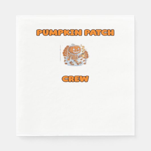 Serviette En Papier Retro Thanksgiving Turquie - Automne Moisson Desig (Devant)