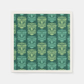 Serviette En Papier Retro Tiki Beach Party (Devant)