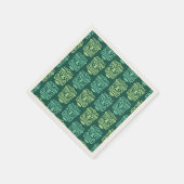 Serviette En Papier Retro Tiki Beach Party (Coin)
