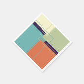 Serviette En Papier Retro Vintage Geschenk Geburtstag (Coin)