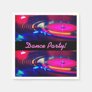 Serviette En Papier Rétros serviettes personnalisées de Tableau de