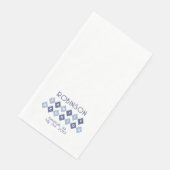 Serviette En Papier Retrouvailles Familiales Retrouvailles Fête de Piq (Coin)