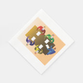 Serviette En Papier Réunion d'affaires (Coin)