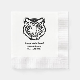 Serviette En Papier Réunion de remise des diplômes de l'école de la ma